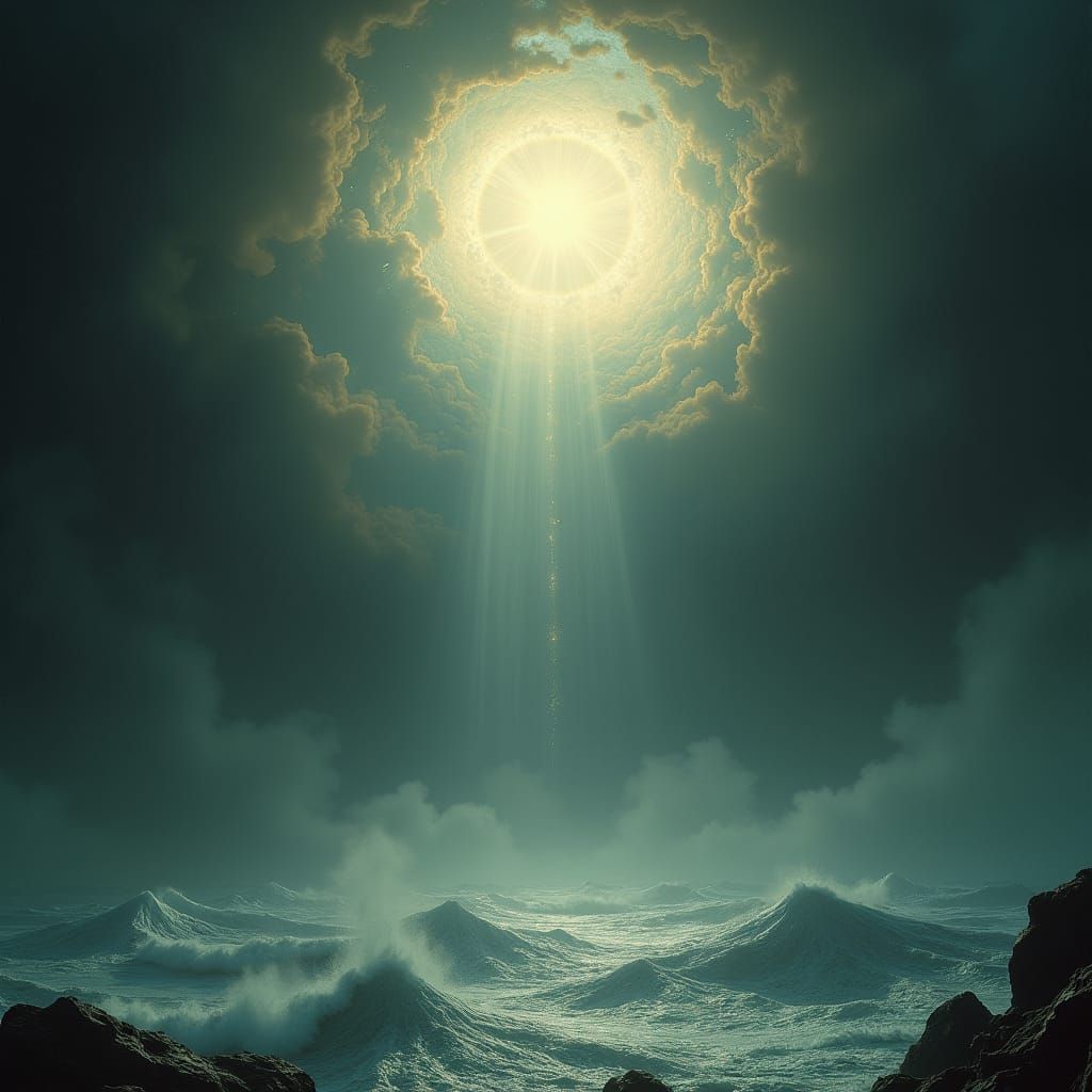 Ethereal Creation of the World: Surreal Biomechanical Art