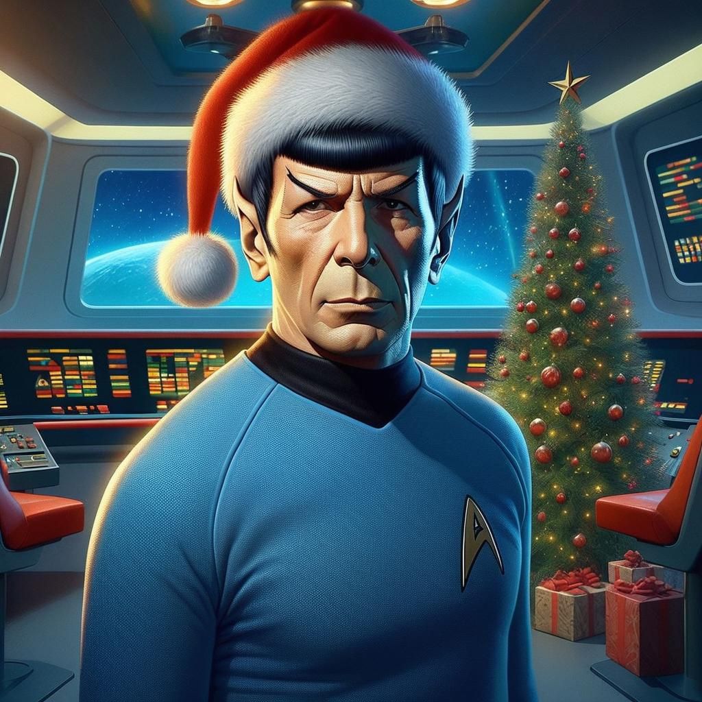 Christmas Spock