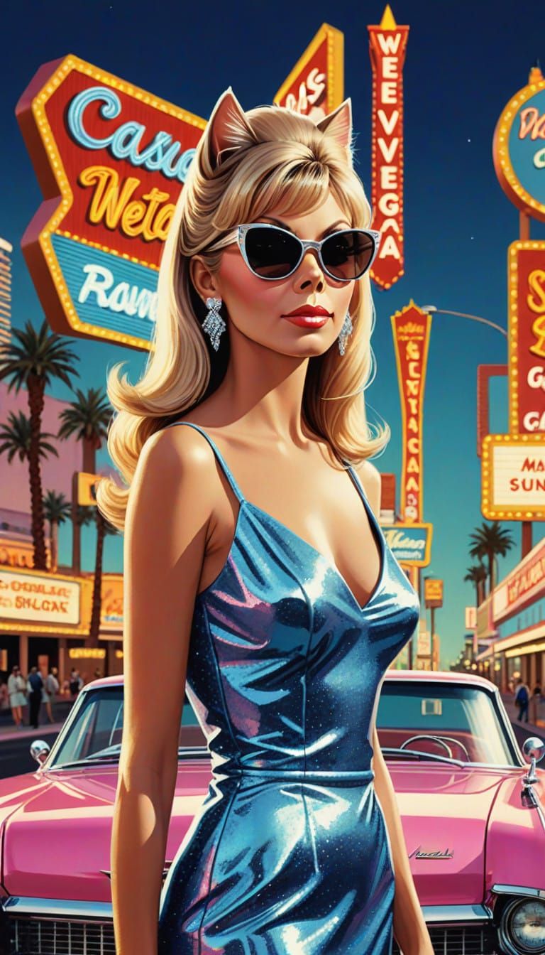 Nancy Sinatra Shines Bright on the 1960s Las Vegas Strip
