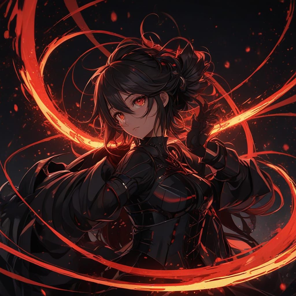 Elegant Enchanting Script with Swirling Magic Line