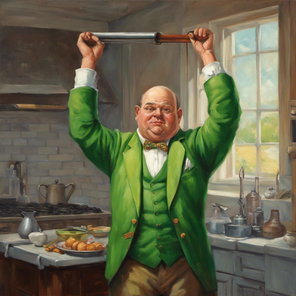 Mr. Green, in the kitchen, with the lead pipe.