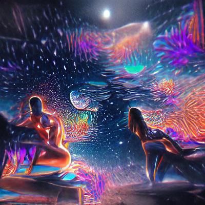 Holographic Cosmic Astral Illustration in 8K