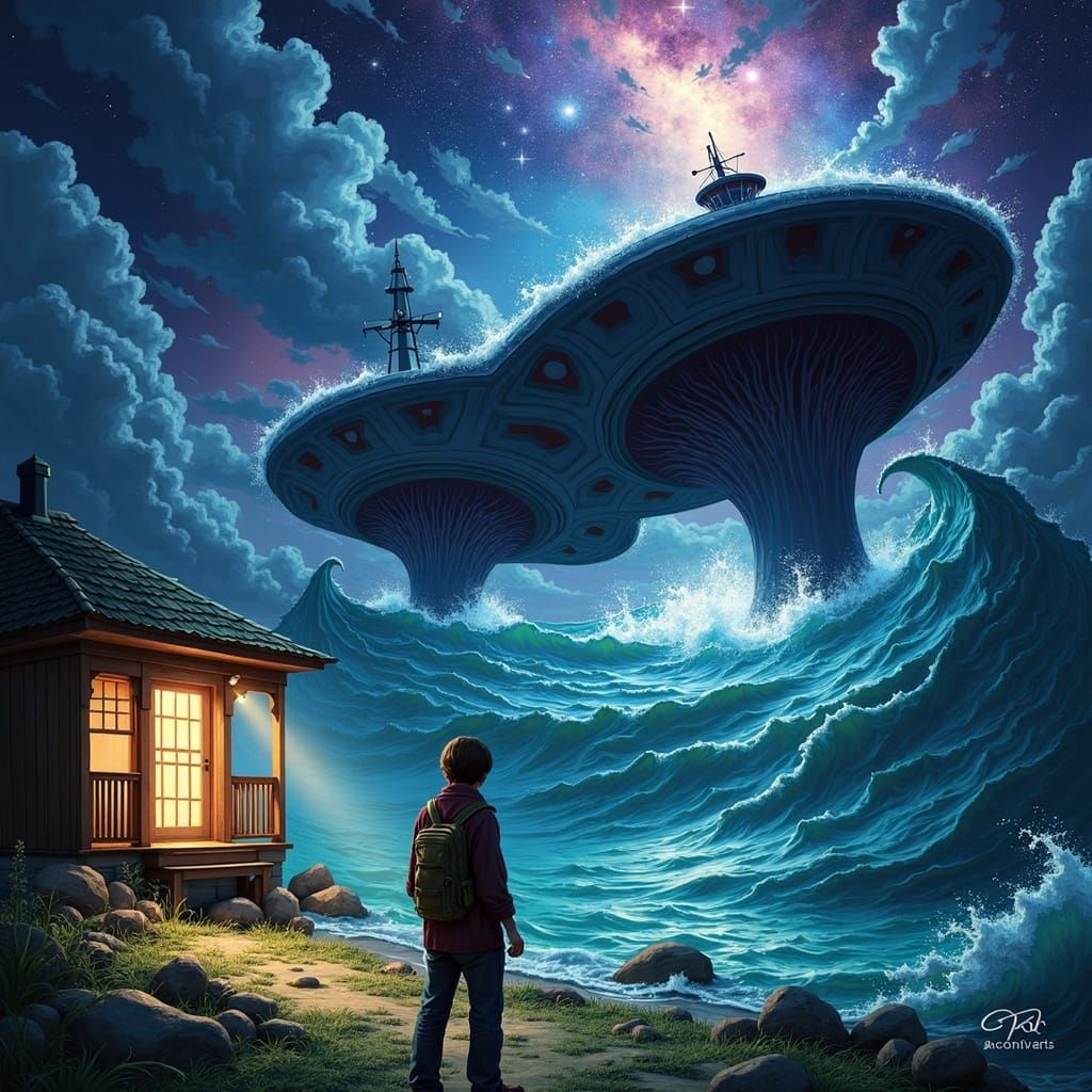 Dynamic Swirling Vortex of Abstract Motion