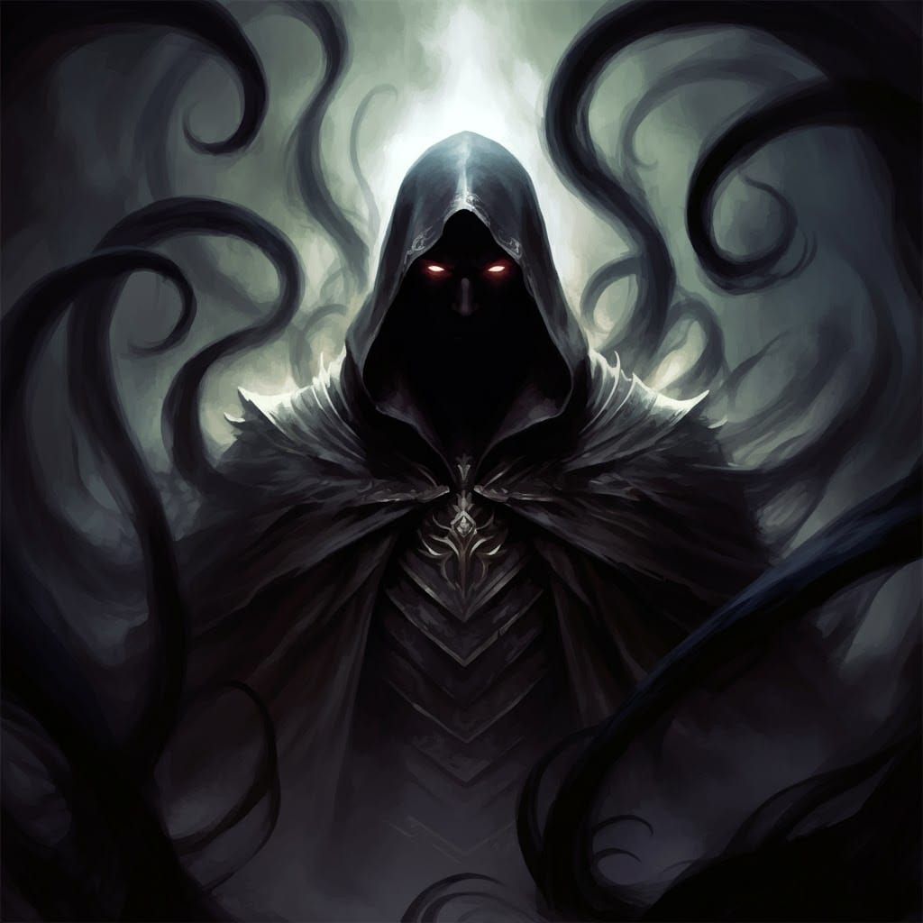 King of Shadows: Dark Fantasy Portrait