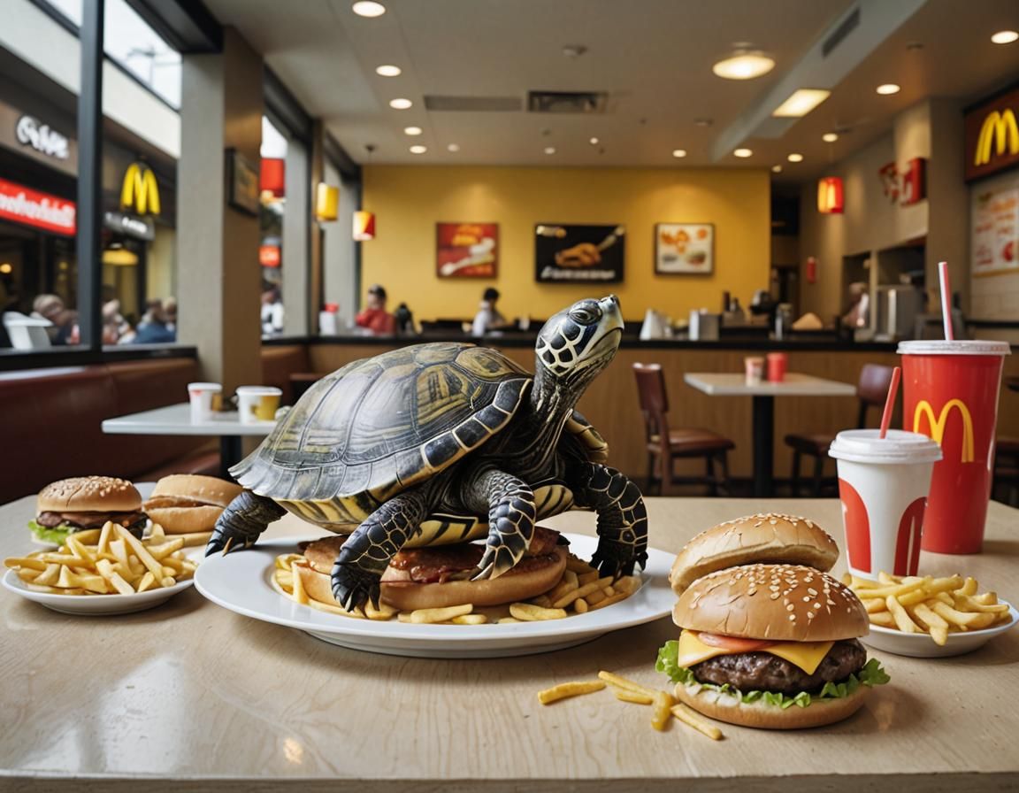 Turtle Burger menu