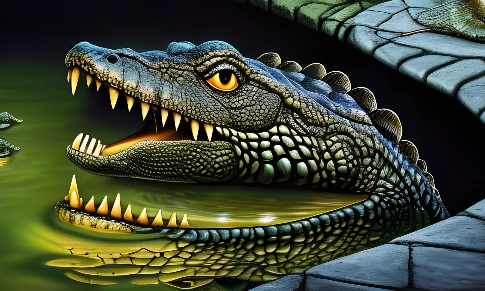 double jaw alligator