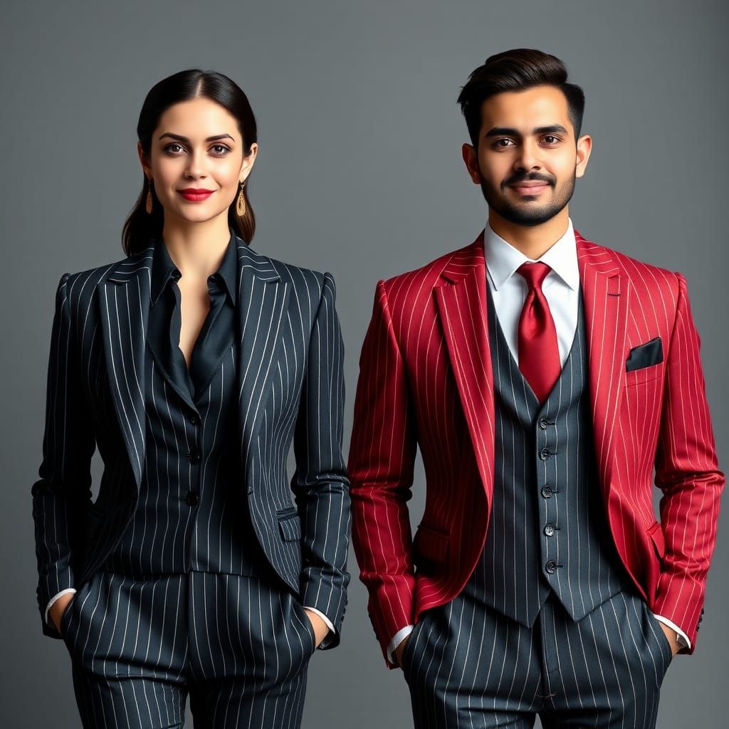 Executive Style: Male and Female CEOs in Pinstripes
