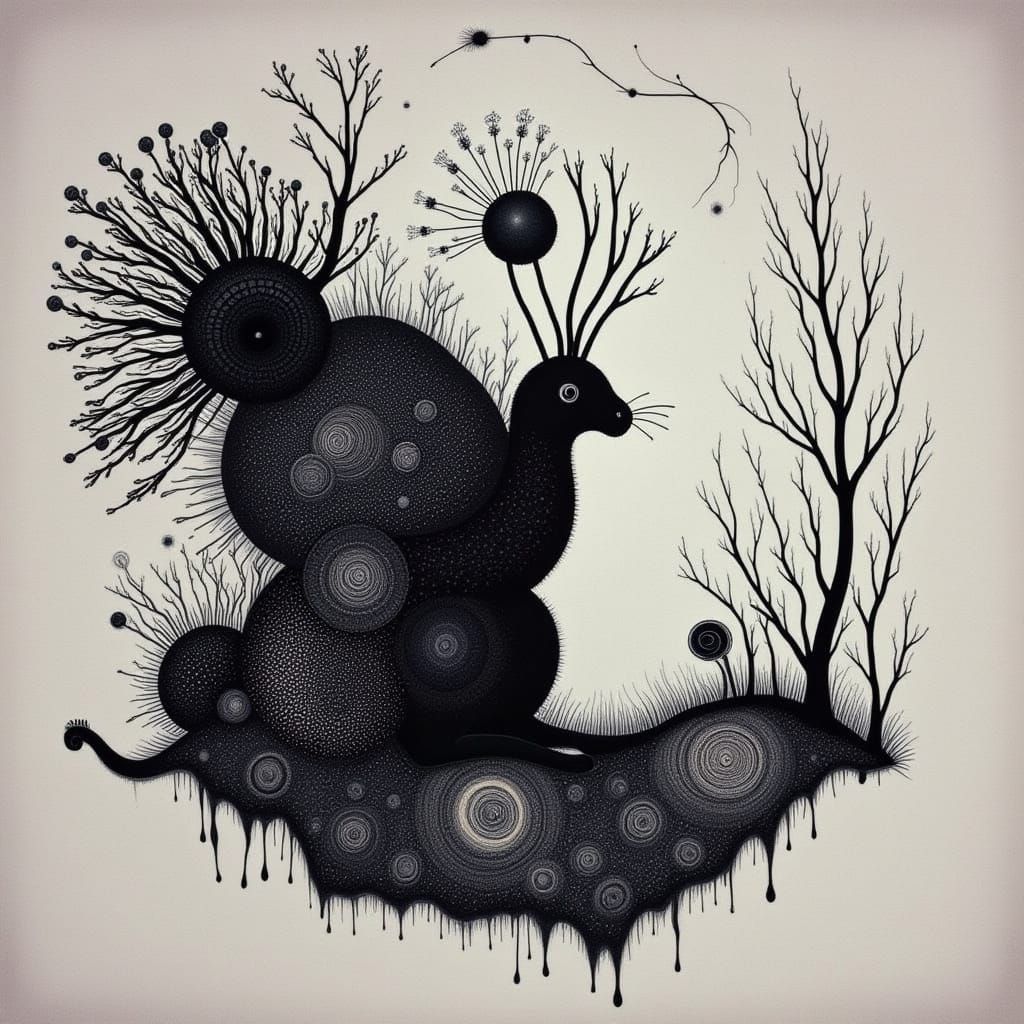 AI Generated Abstract Art with Vibrant Colors