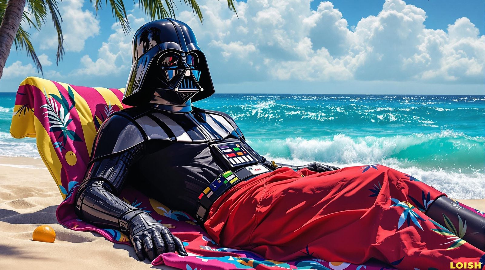 Galactic Villain Takes a Tropical Break