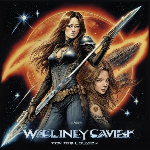 Summer Glau and Jewel Staite in Space Tavern