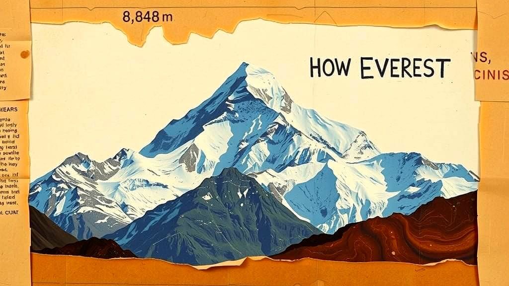 Surrealistic Fluxus Art Depicts Majestic Mount Everest