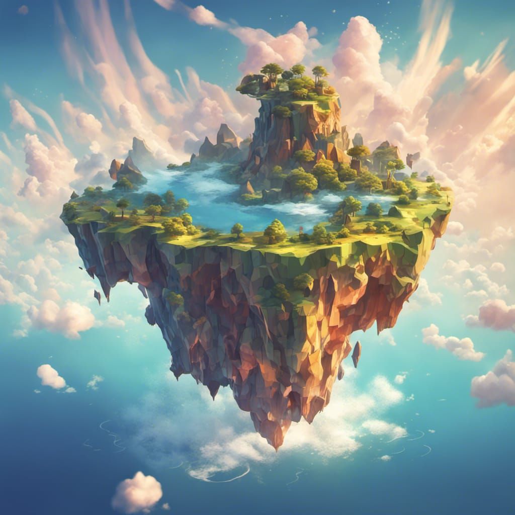flying island