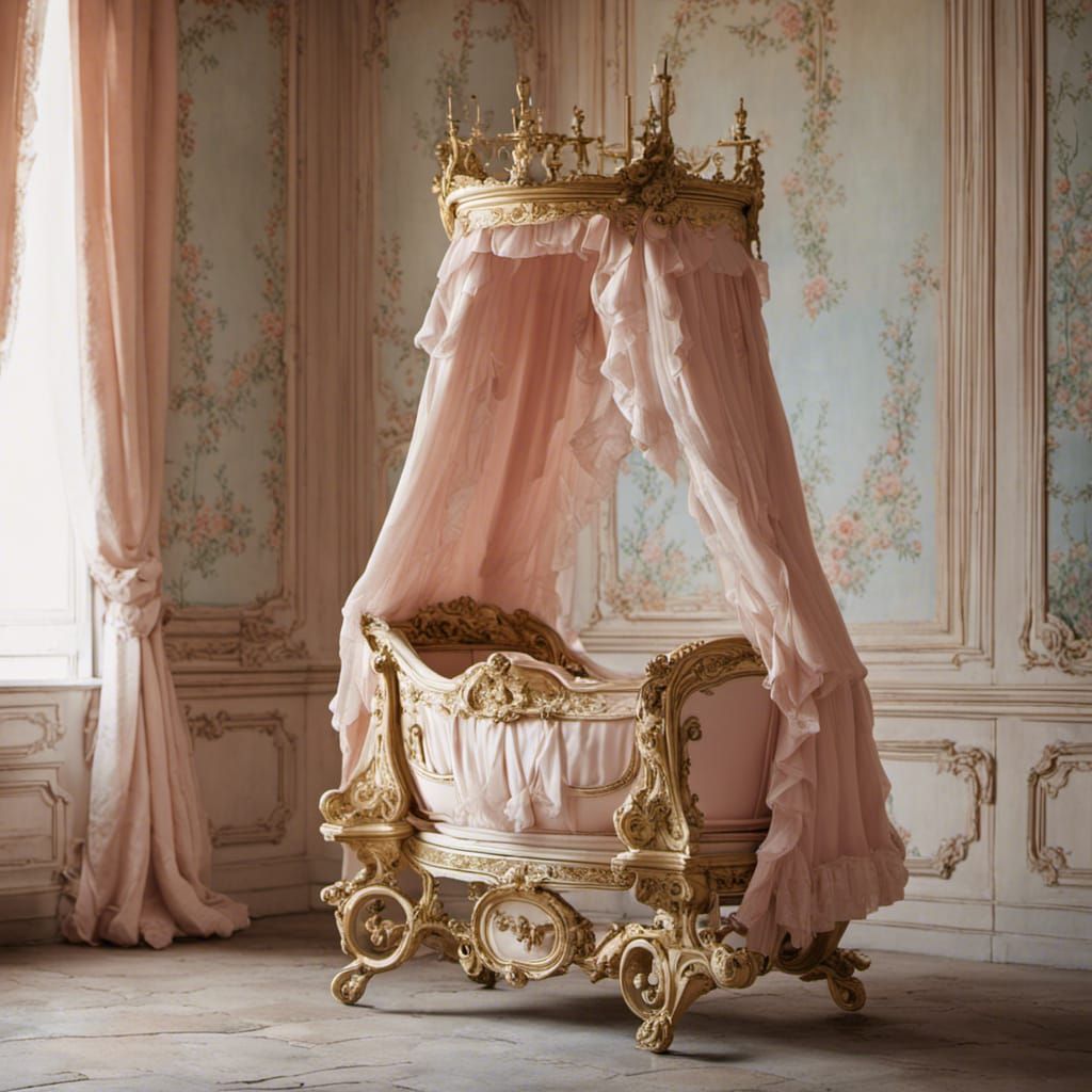 Rococo Cradle in Princess Room