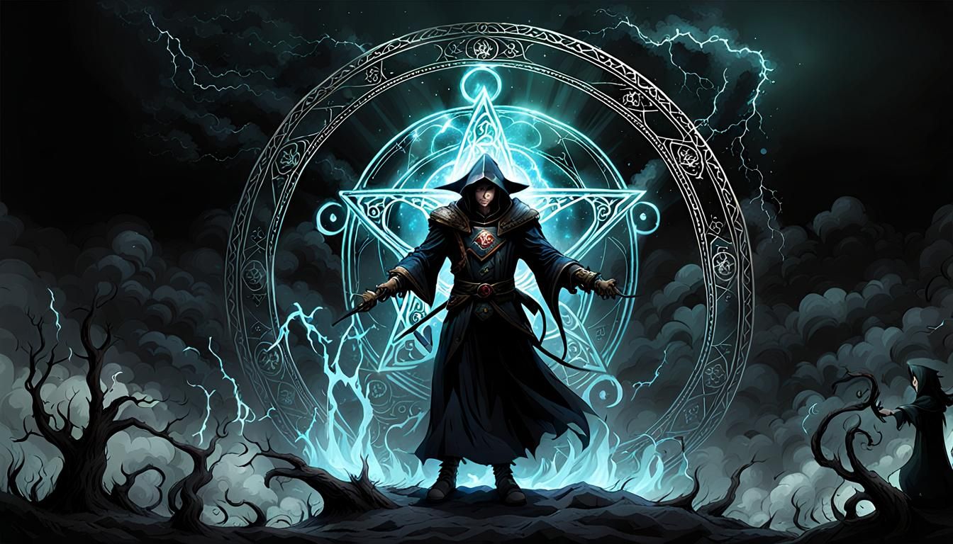 Abstract Rendering of Chaos Magick Concept