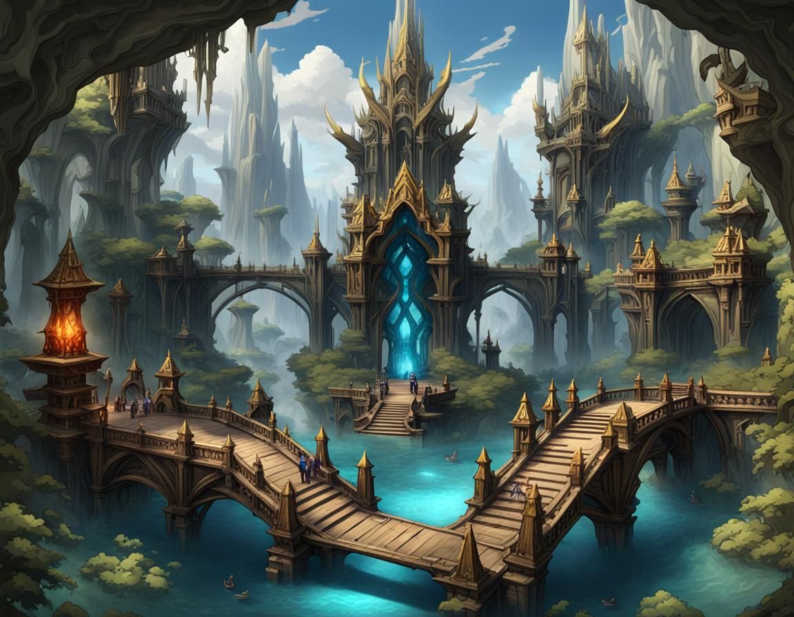 Fantasy Landscapes and Magical Realms