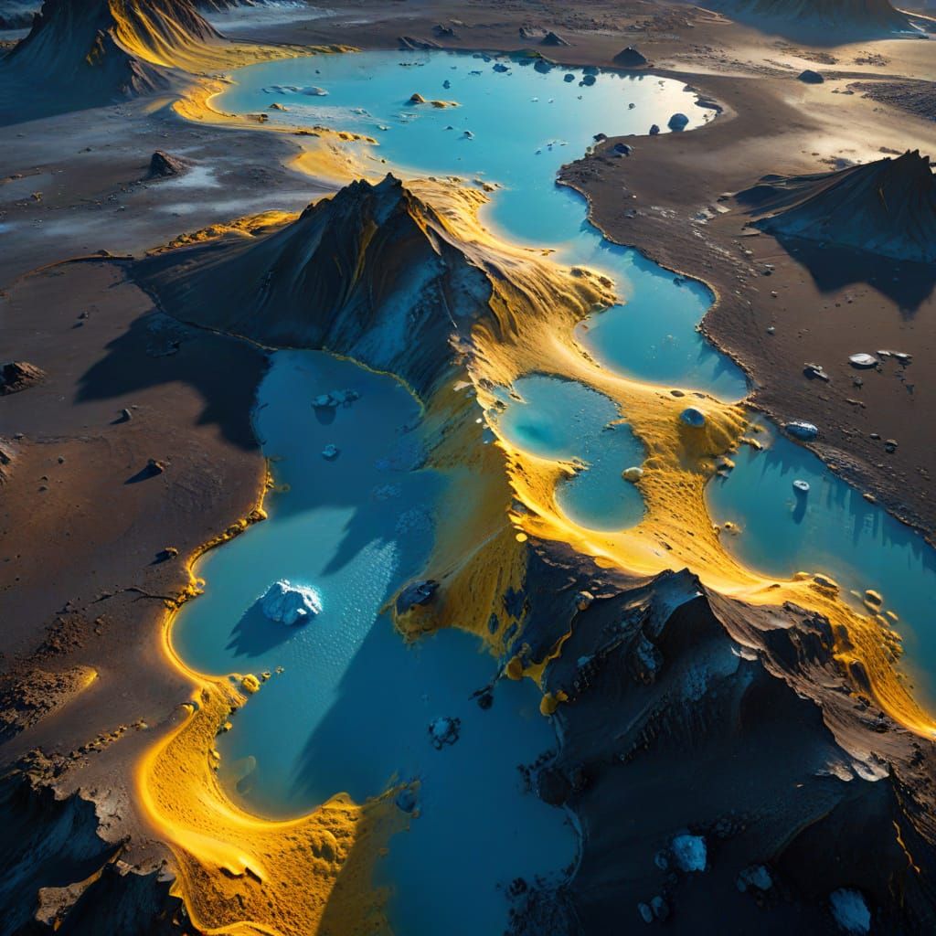 Sulfur Volcanoes Erupt on Distant Icy Planet