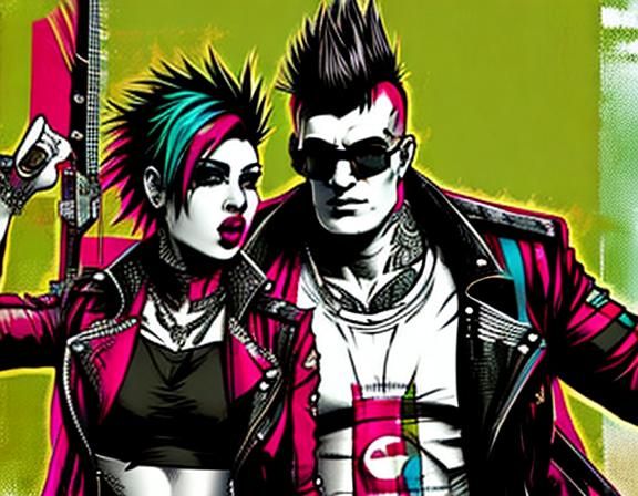 comic book punks