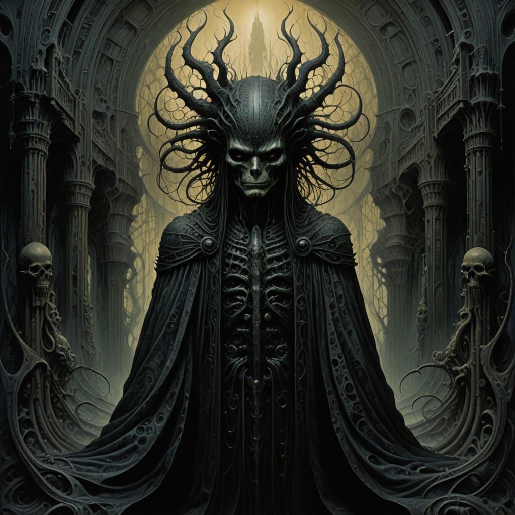 Mysterious Cloak Floats in an Empty Chamber, Ripples with Et...