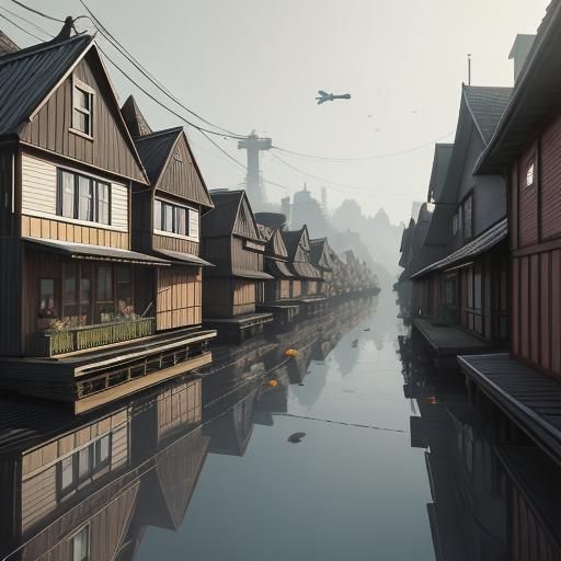 People with Loft Conversions in Heads: Surreal Art