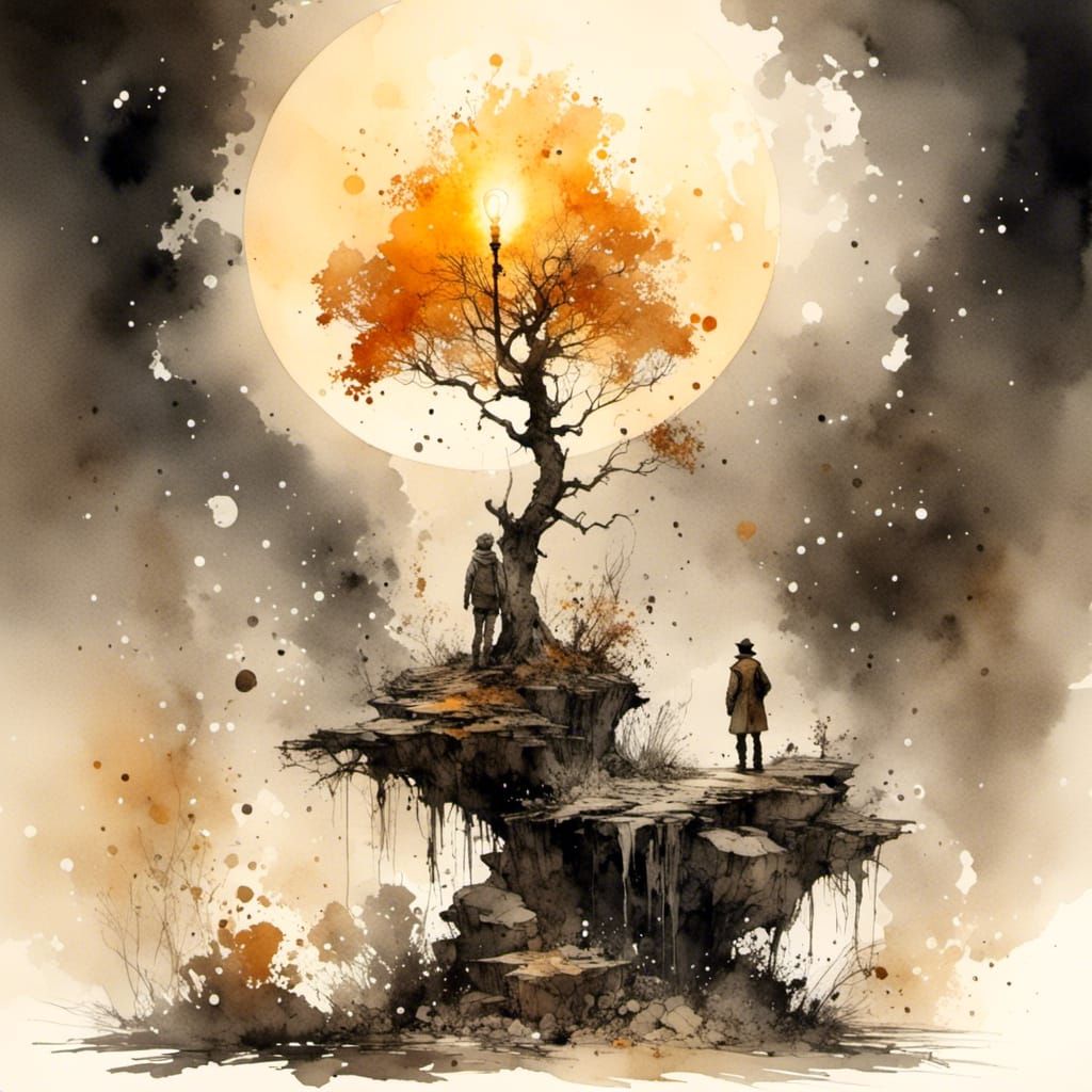 Lamp in Axis Comix Style