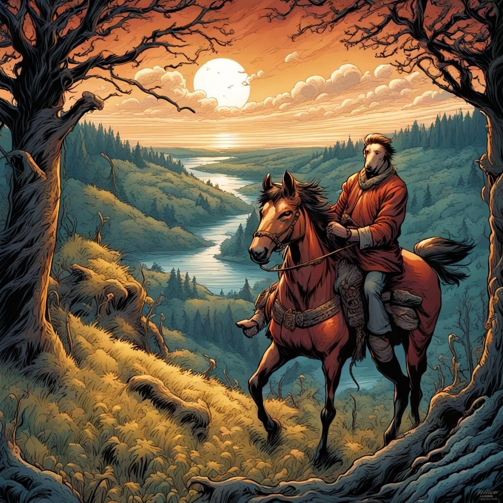 Ukrainian Happy Folk Tales in Comic Book Art