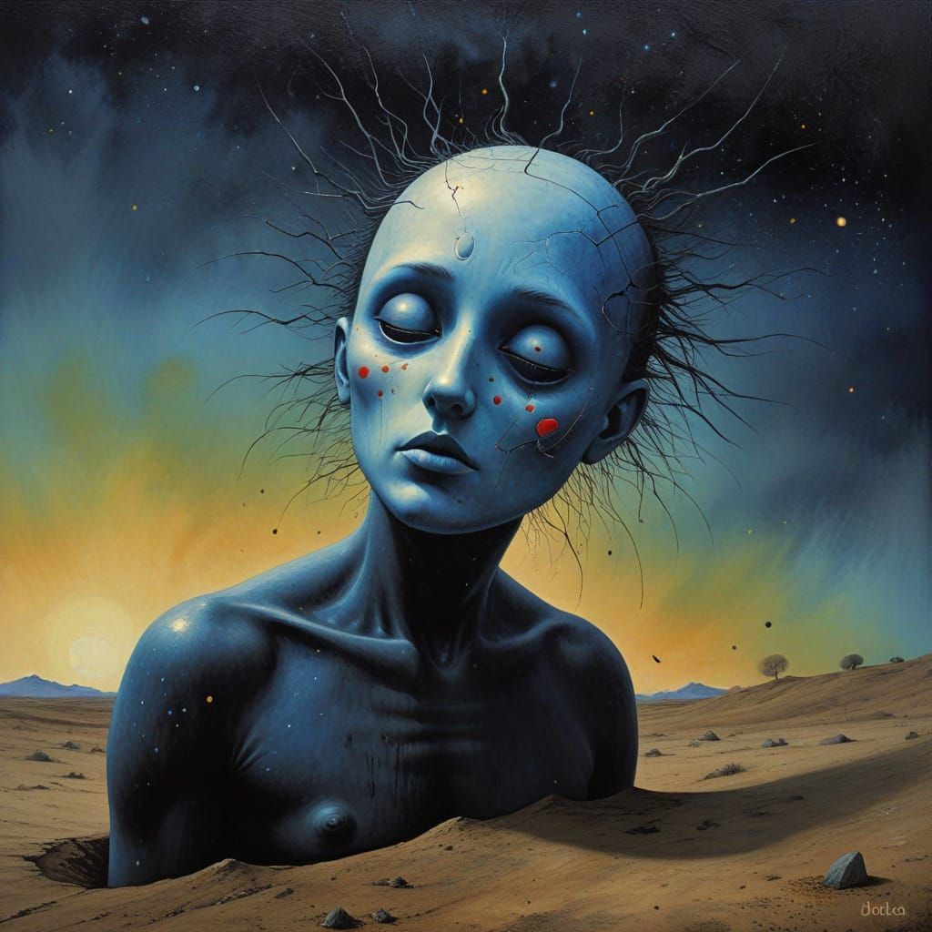 Surreal Horror Masterpiece: Unsettling Astral Projections