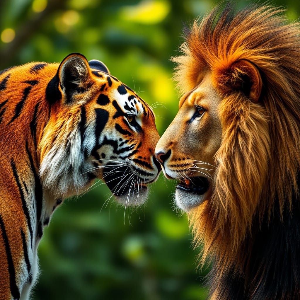 Tiger vs. Lion