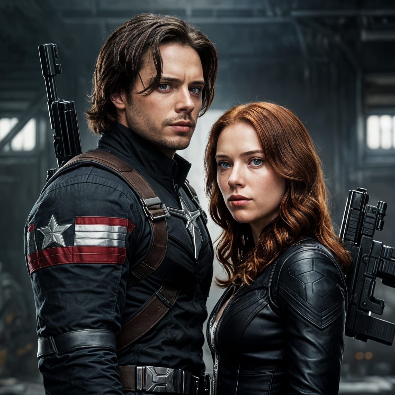 Cinematic Portrait: Inspired by Marvel's Black Widow and Win...