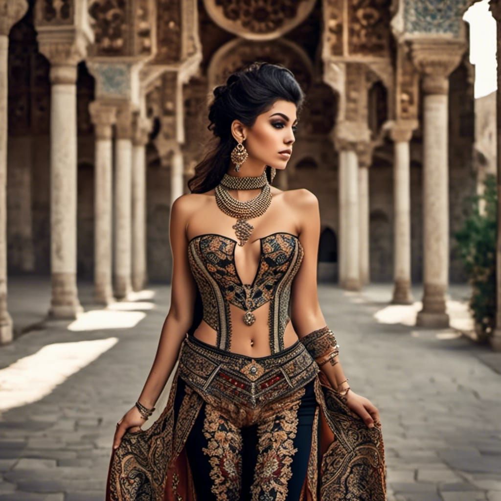 Ethnic Fashion model