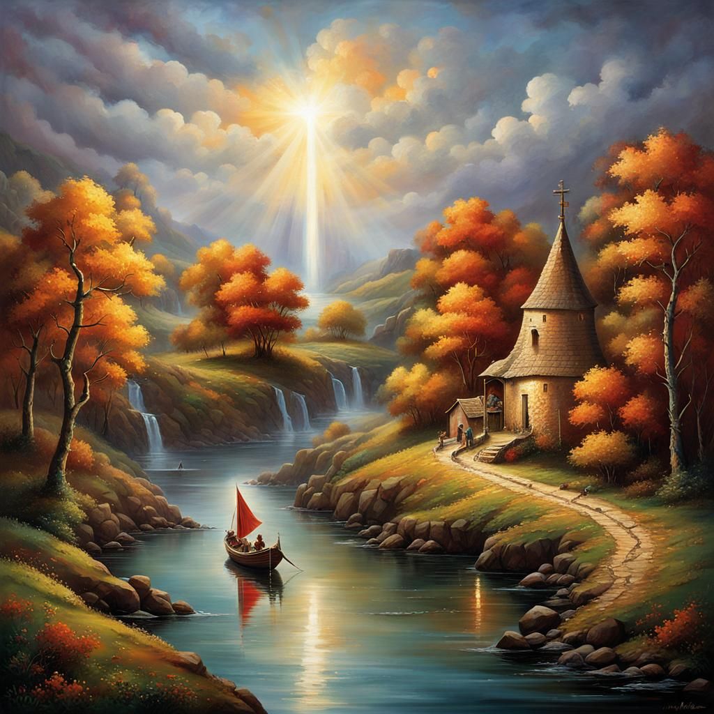 Abstract Geometric Forms with Emphasis on Light