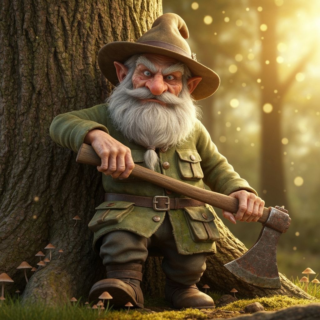 Ultra-Realistic and Detailed Gnome Portrait