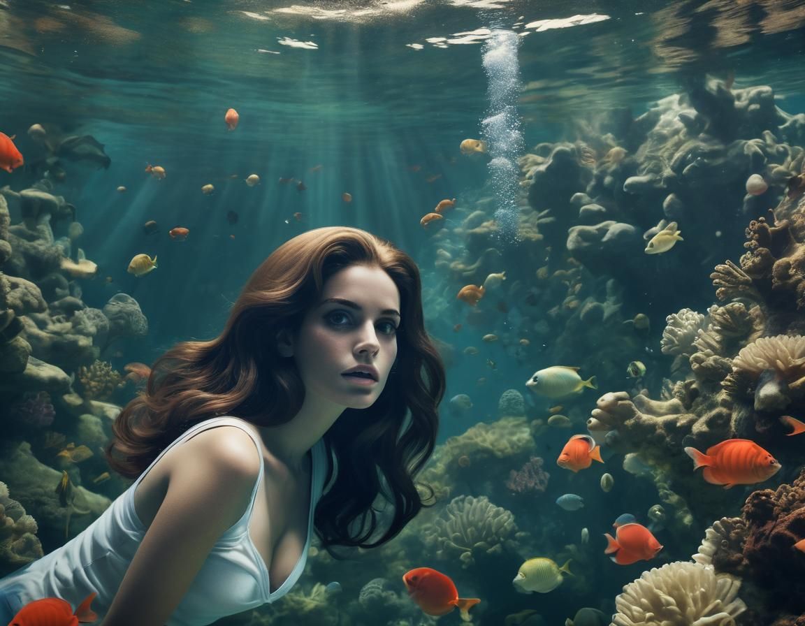 Lana Del Rey Underwater Marvels