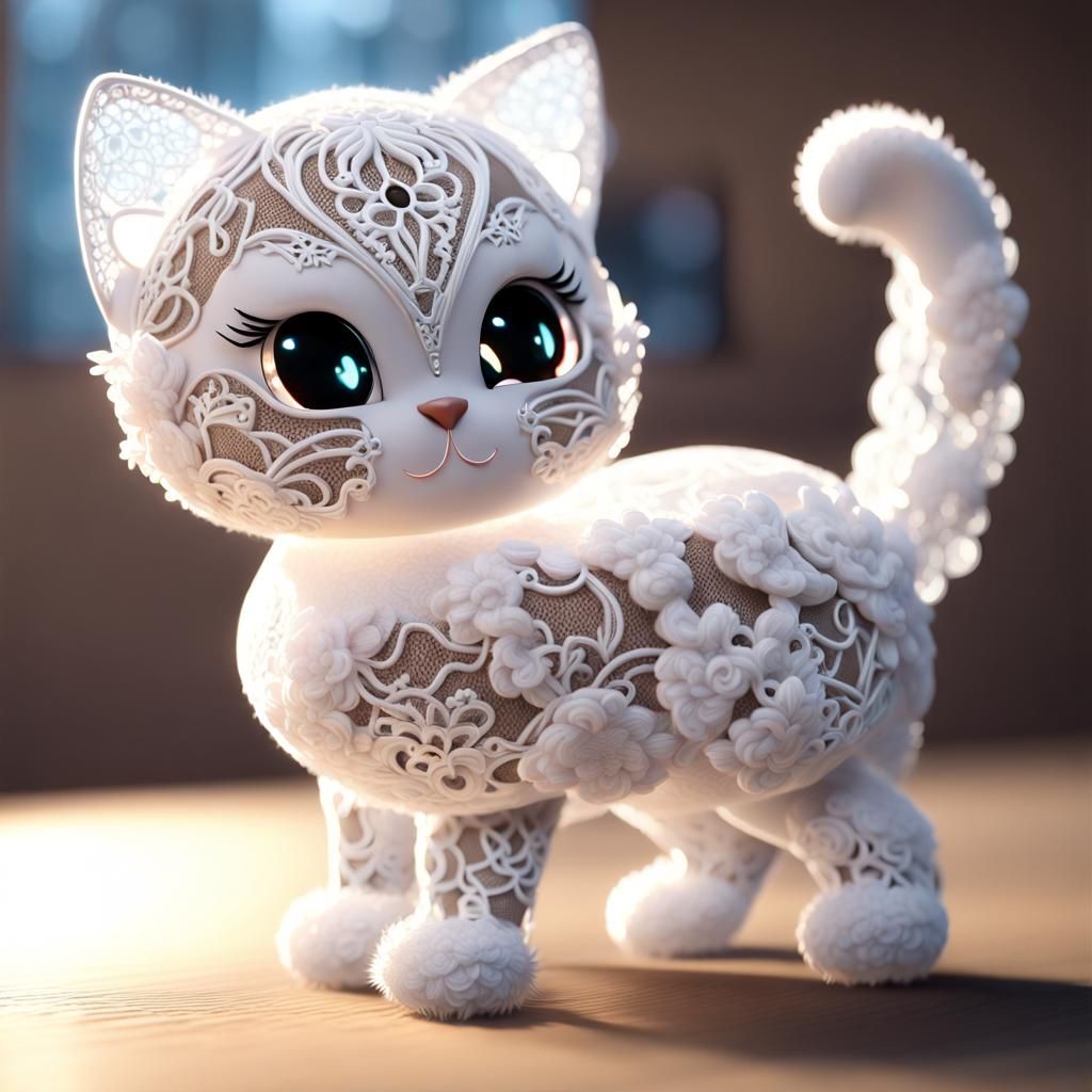 Lace Kitten