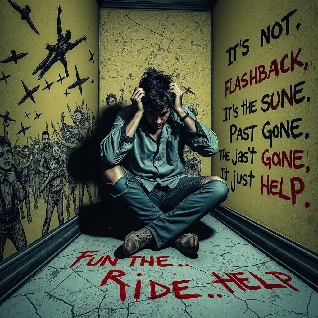 Distorted Gothic Horror: Man Haunted by Past