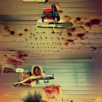 Chainsaw Horror in Texas Backwoods