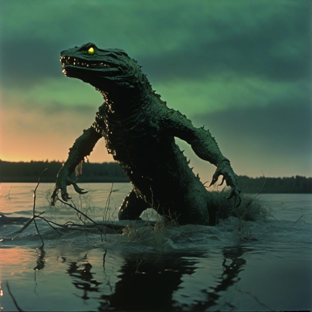 Giant Salamander Emerges from Nebraska Lake