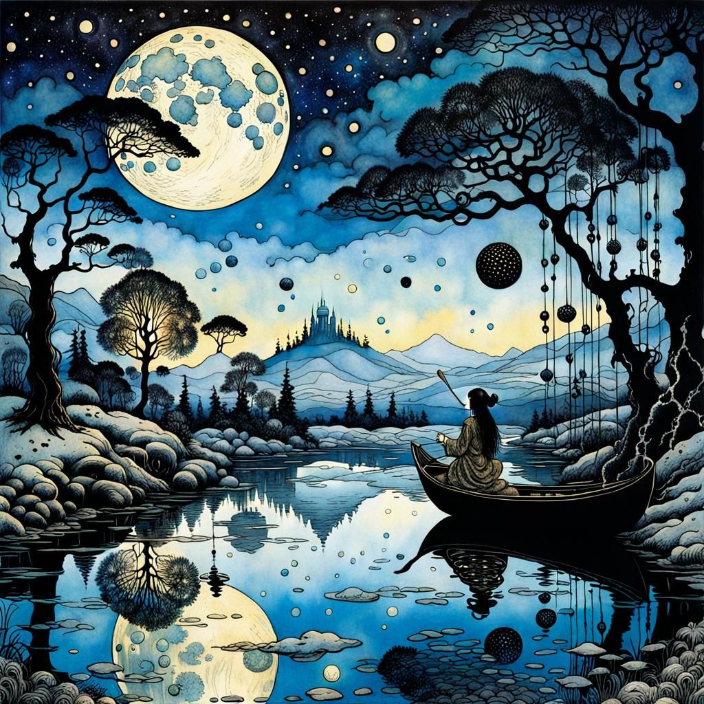 Cosmic Serenade in a Dreamy Wonderland