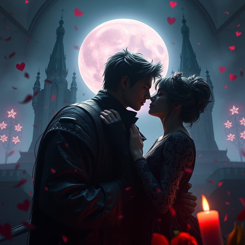 Epic Cinematic Valentine's Day Rejection in Maximalist Digit...