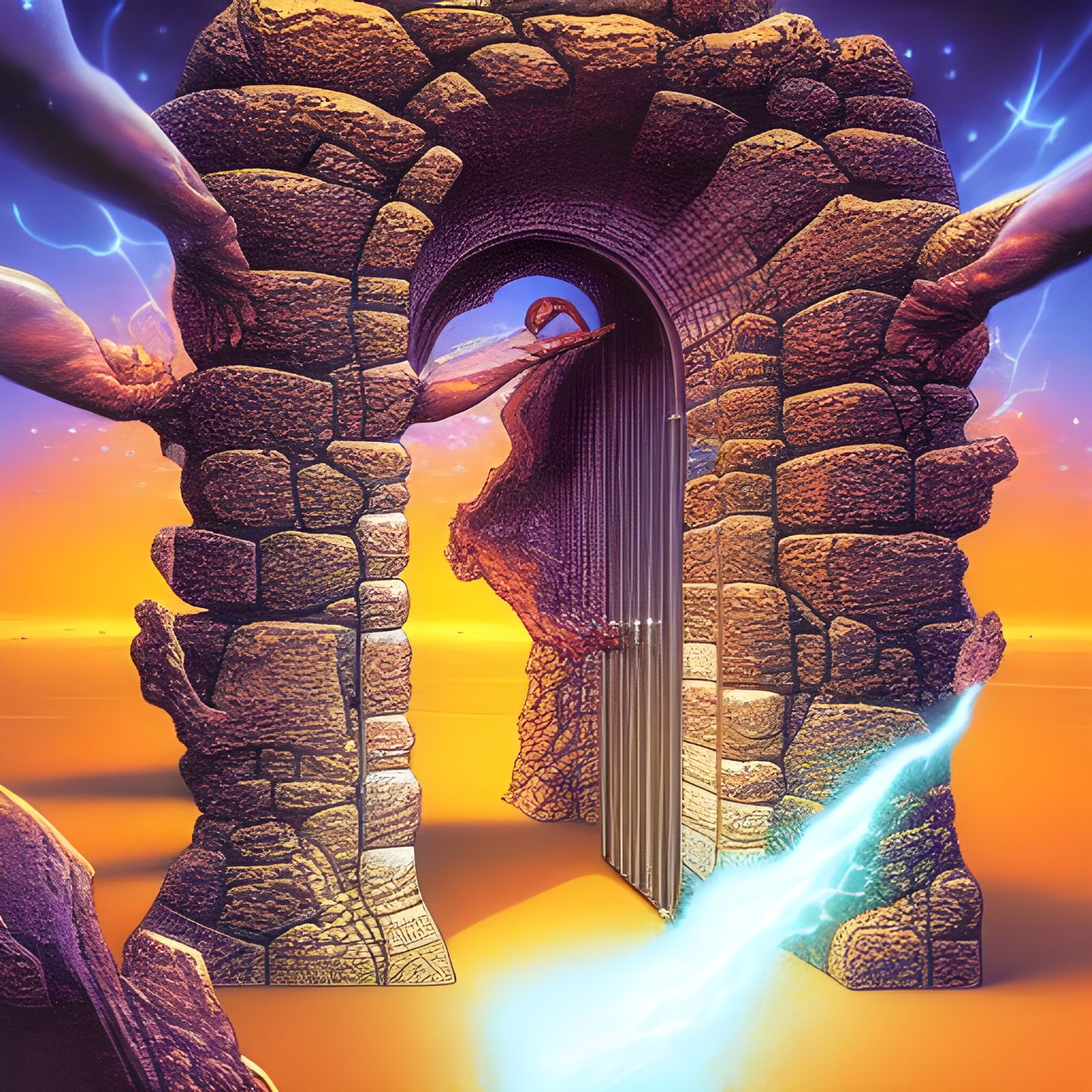 Metaphysical Dimensional Gateway Comic Book Cover