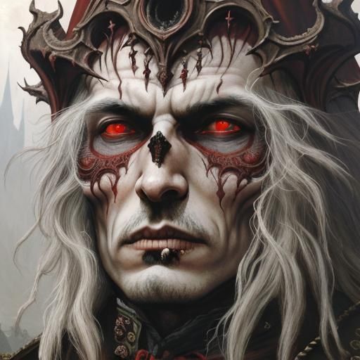 Dracula's Castle: A Horror Illustration Masterpiece