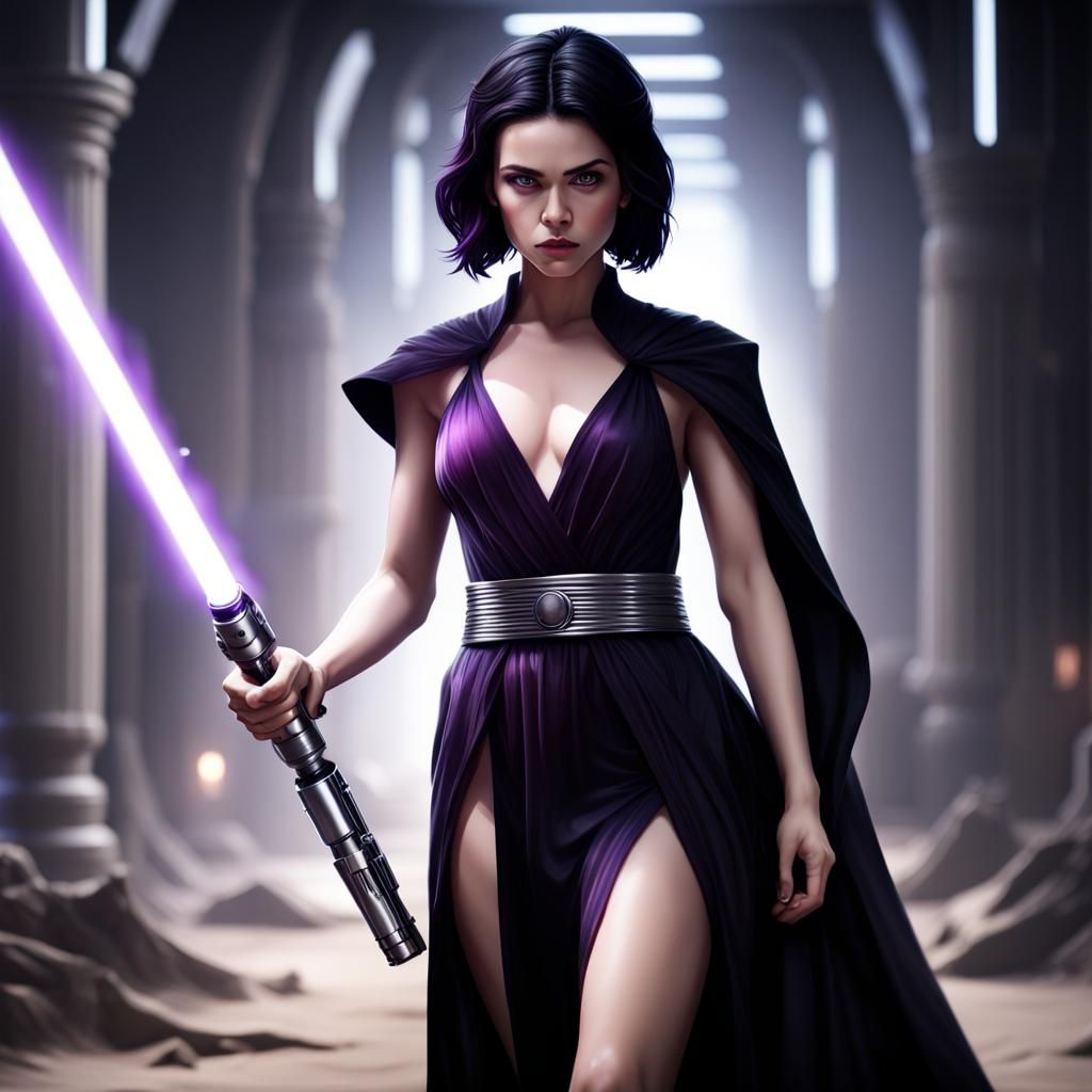 High Republic Sith Warrior with Lightsaber in 4K