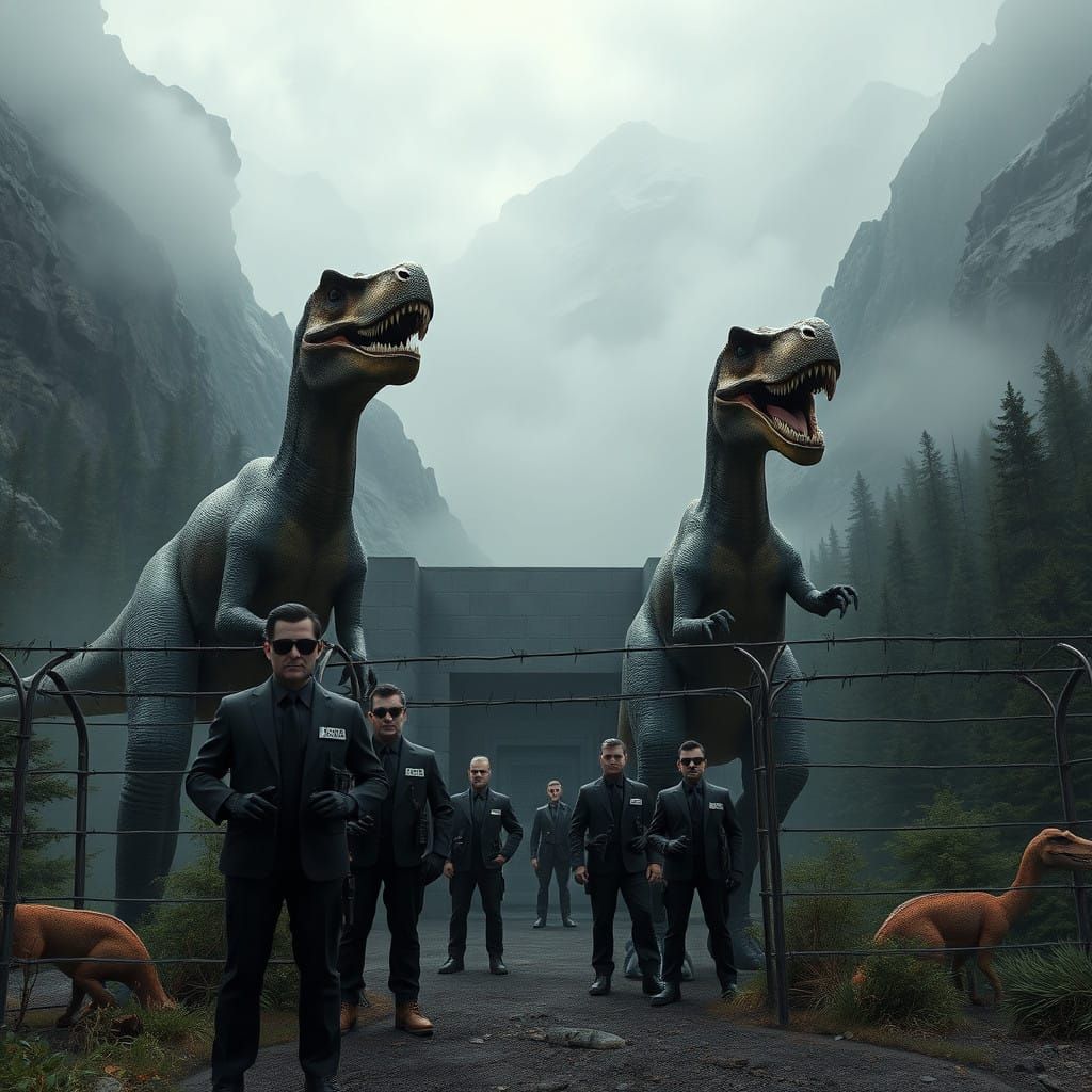 Secret Government Bunker Hides Dinosaurs in Mountain Fortres...