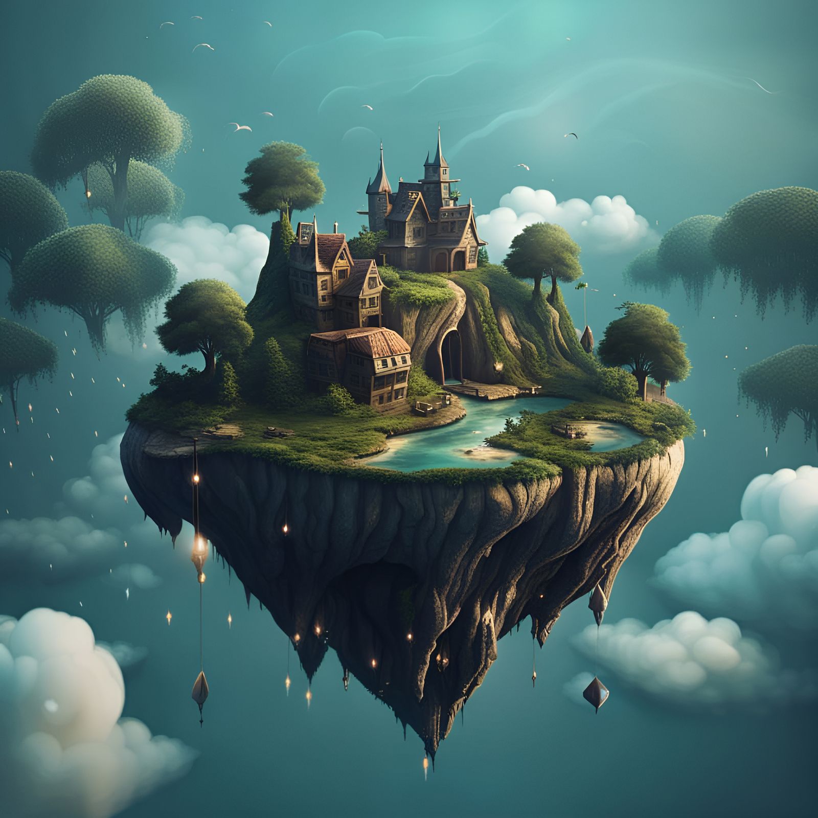 Floating island🏝️ # 4