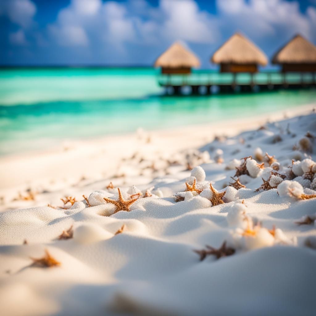 Maldives Beach Photography with Natural Lighting