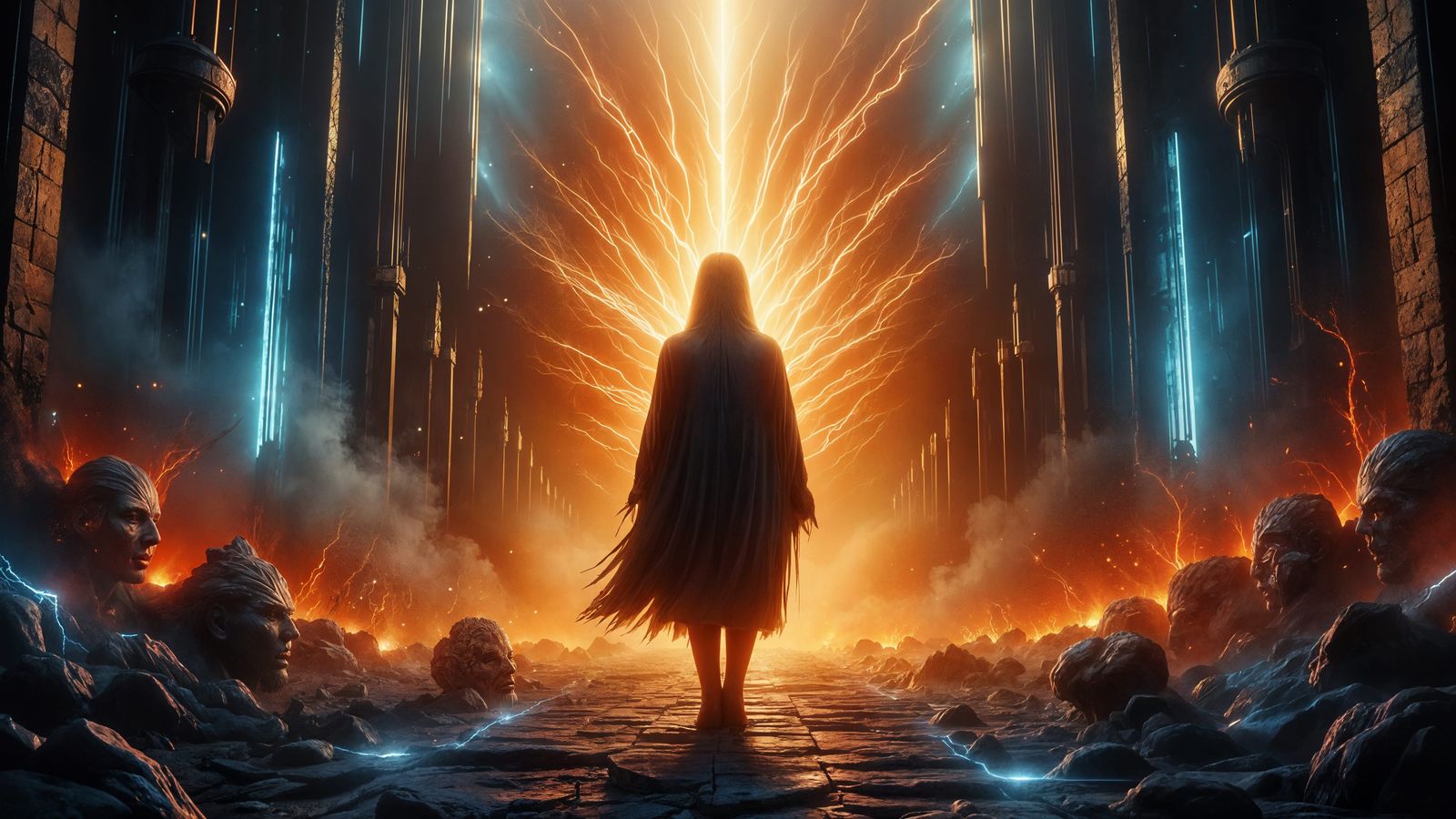 Triumphant Ruins: A Visionary Symbolic Ascension