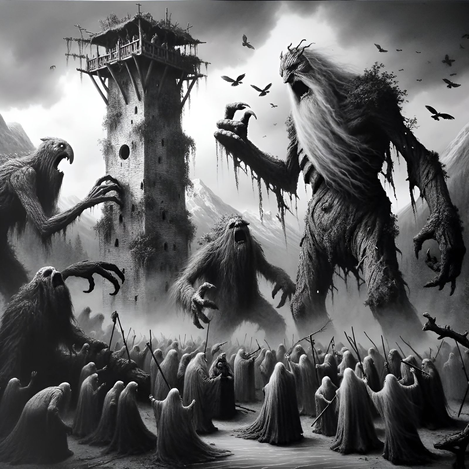 AI Interpretation of Lord of the Rings Passage