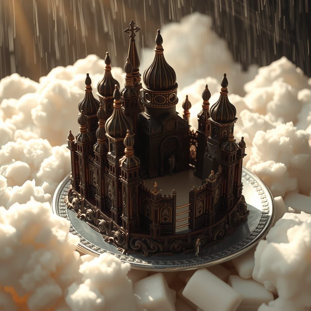Chocolate castle