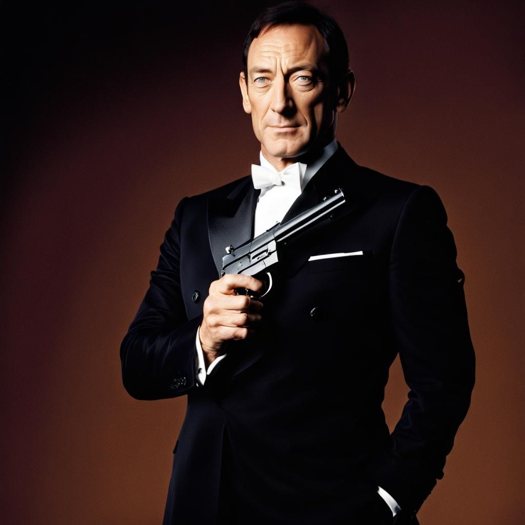 Jason Isaacs as a Mature James Bond