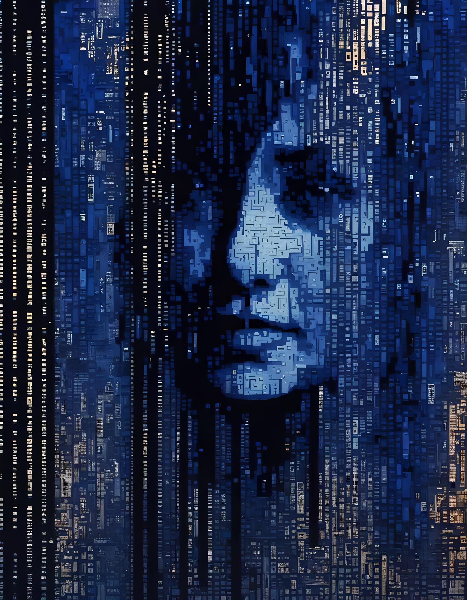 The Singularity: Ascii Art in Crayon Colors