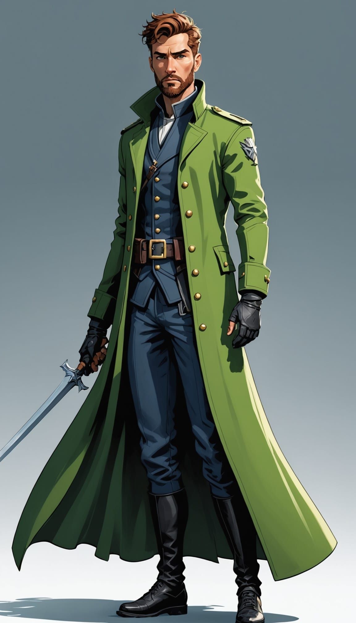 Stormlight Archive Soldier in Black and Silver